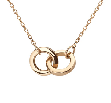 Interlocking Rings Necklace